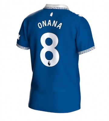 Everton Amadou Onana #8 Primera Equipación 2023-24 Manga Corta